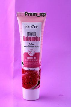 Крем для рук з кавуном від Sadoer 23456876543890 фото
